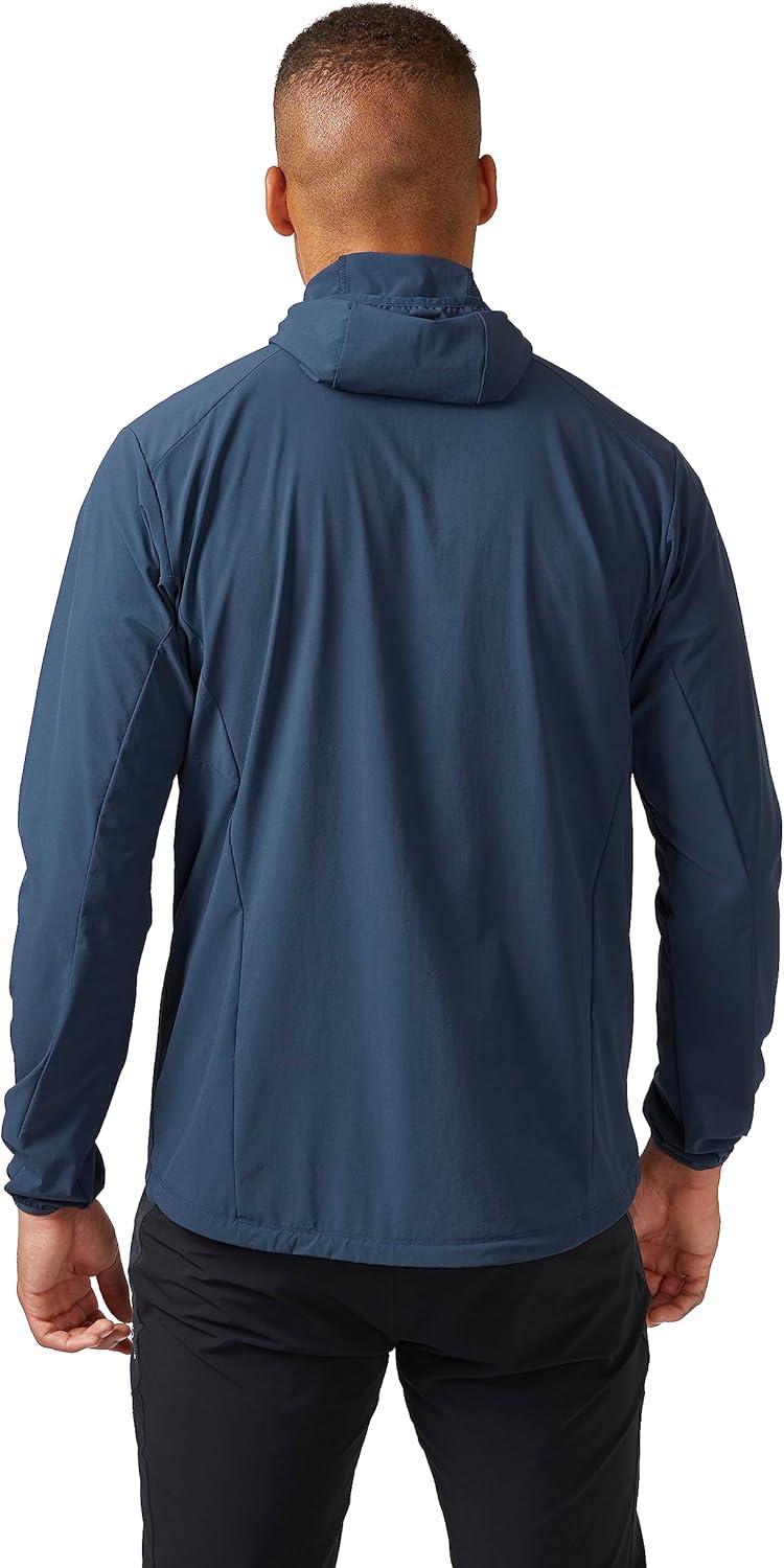 imageRab Mens Borealis Softshell Jacket Lightweight Coat for Hiking ampamp ClimbingDeep Ink