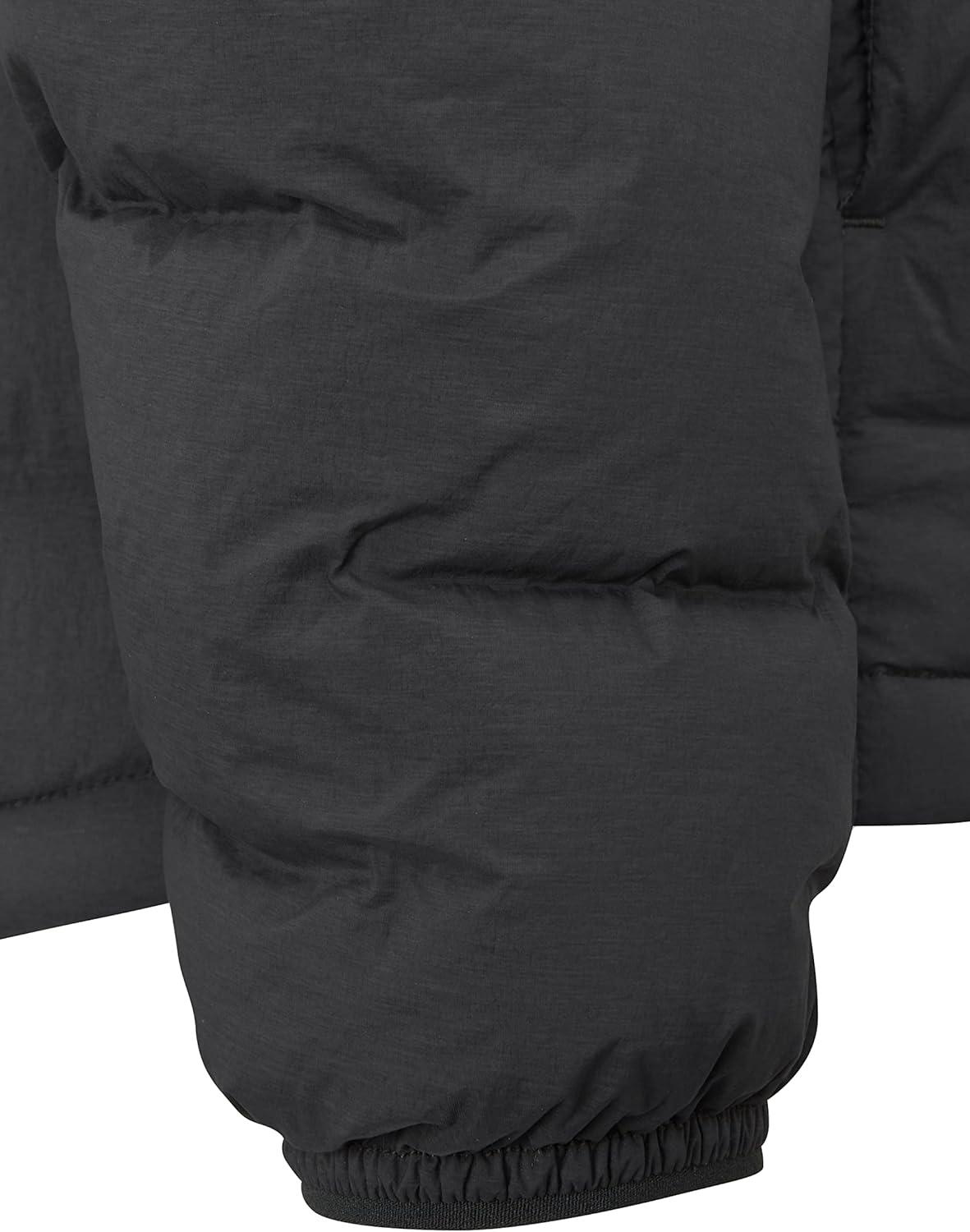 imageRab Mens Cubit Stretch Down Hoody Lightweight Down Jacket for Trekking Climbing ampamp SkiingEbony