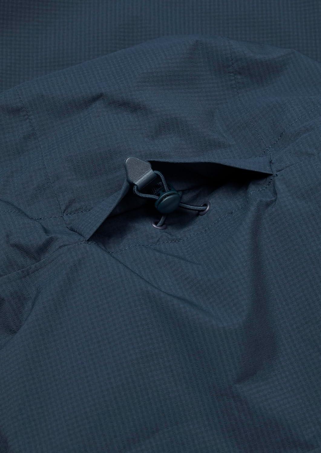 imageRab Mens Downpour Light Jacket Lightweight Waterproof Hooded Coat for Hiking ampamp TrekkingTempest Blue