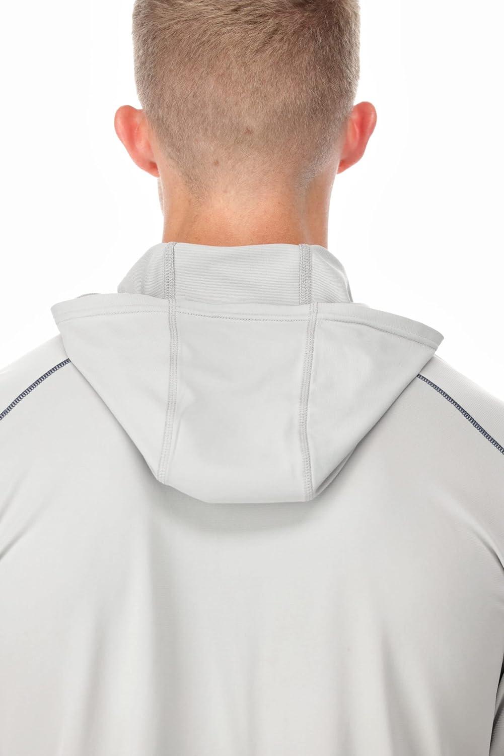 imageRab Mens Force Hoody Lightweight LongSleeve Hooded Baselayer Shirt for Hiking Climbing ampamp Trail RunningDark Pewter