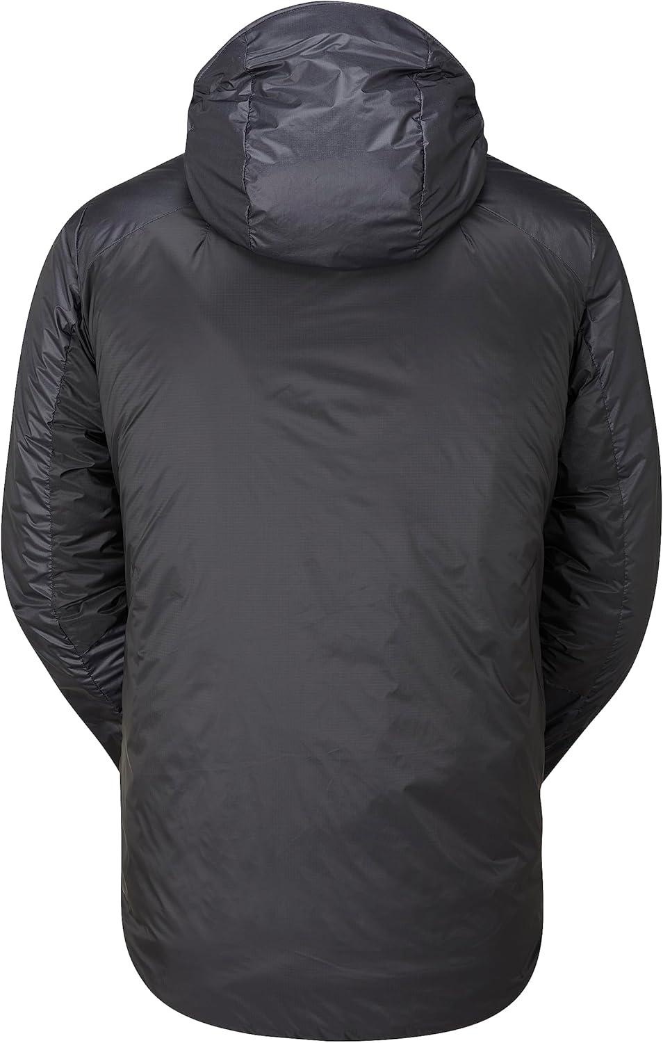 imageRab Mens Generator Alpine Jacket Synthetic Insulated Coat for Climbing ampamp MountaineeringAnthracite Marmalade