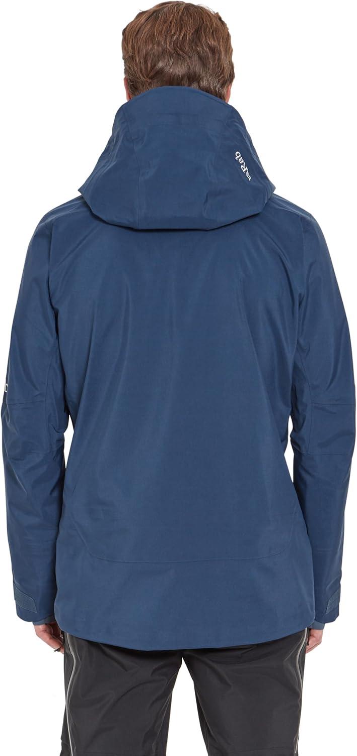 imageRab Mens Khroma Converge Jacket Waterproof Ski Coat for Alpine ampamp Backcountry SkiingTempest Blue