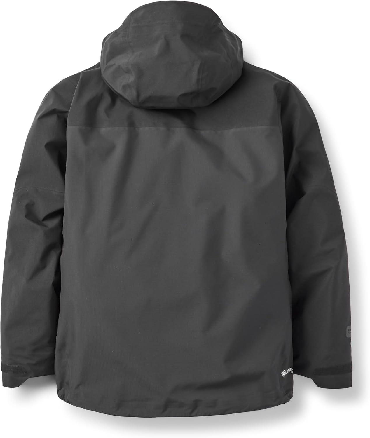 imageRab Mens Latok Mountain GTX Jacket Waterproof Breathable GoreTex Coat for Skiing ampamp SnowboardingBlack