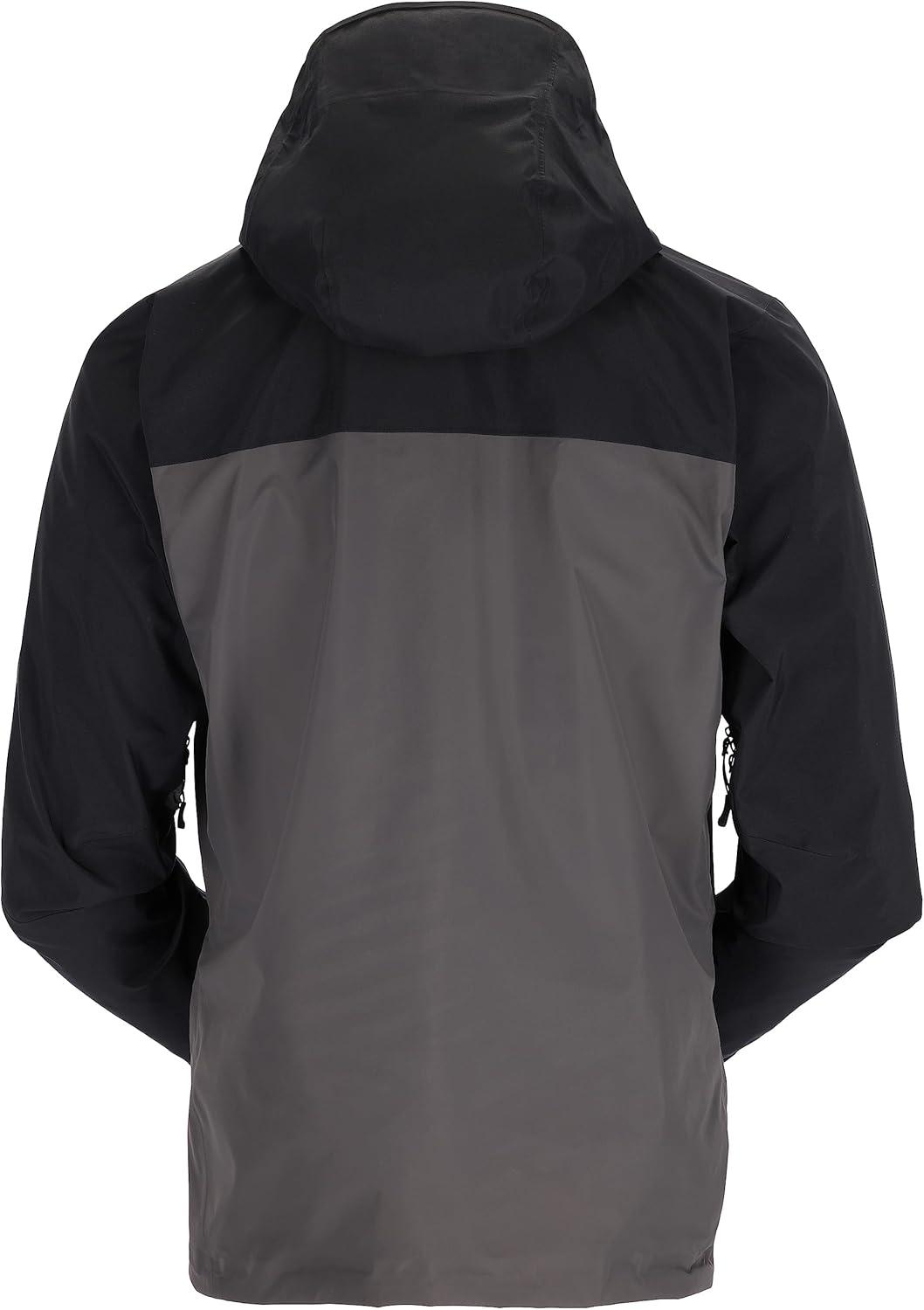 imageRab Mens Latok Mountain GTX Jacket Waterproof Breathable GoreTex Coat for Skiing ampamp SnowboardingBlackGrey