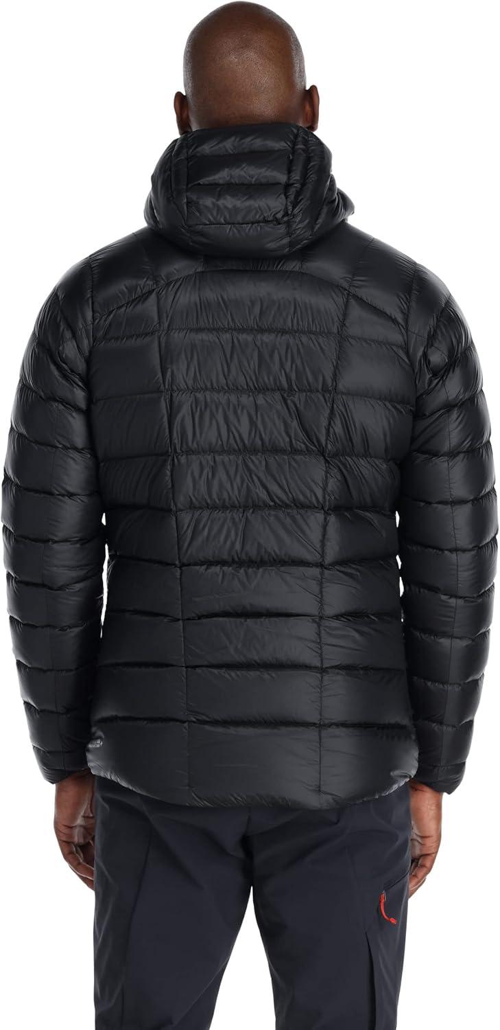 imageRab Mens Mythic Alpine Jacket Down Insulated Windproof Coat for Hiking Climbing ampamp MountaineeringBlack