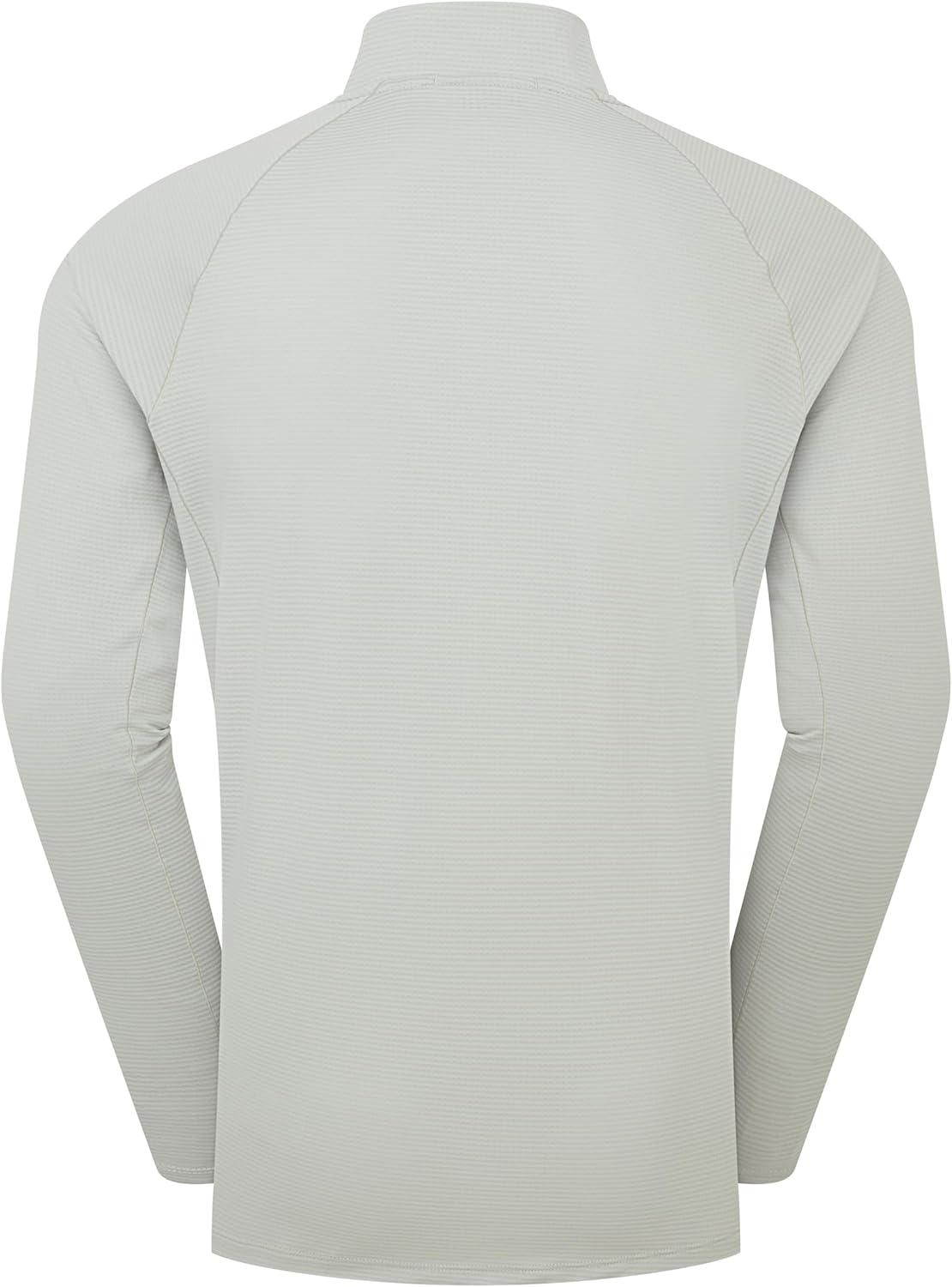 imageRab Mens Sonic LS Zip Lightweight Breathable LongSleeve TShirt for Trail Running ampamp HikingLight Zinc