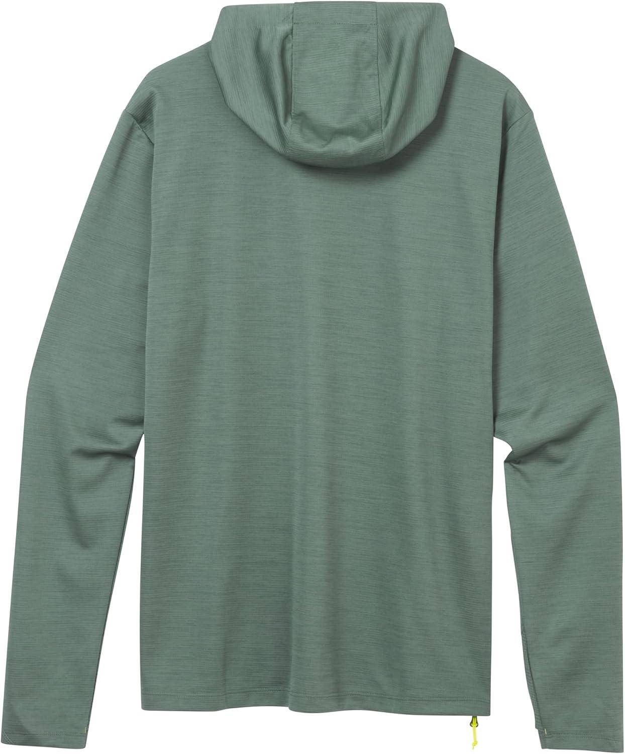 imageRab Mens Staden Hoody Lightweight Breathable Hooded Midlayer for Hiking ampamp ClimbingSage