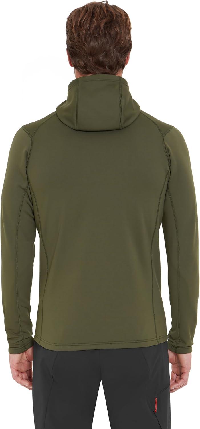 imageRab Mens Superflux Hoody Lightweight Fleece Jacket for Hiking ampamp ClimbingArmy