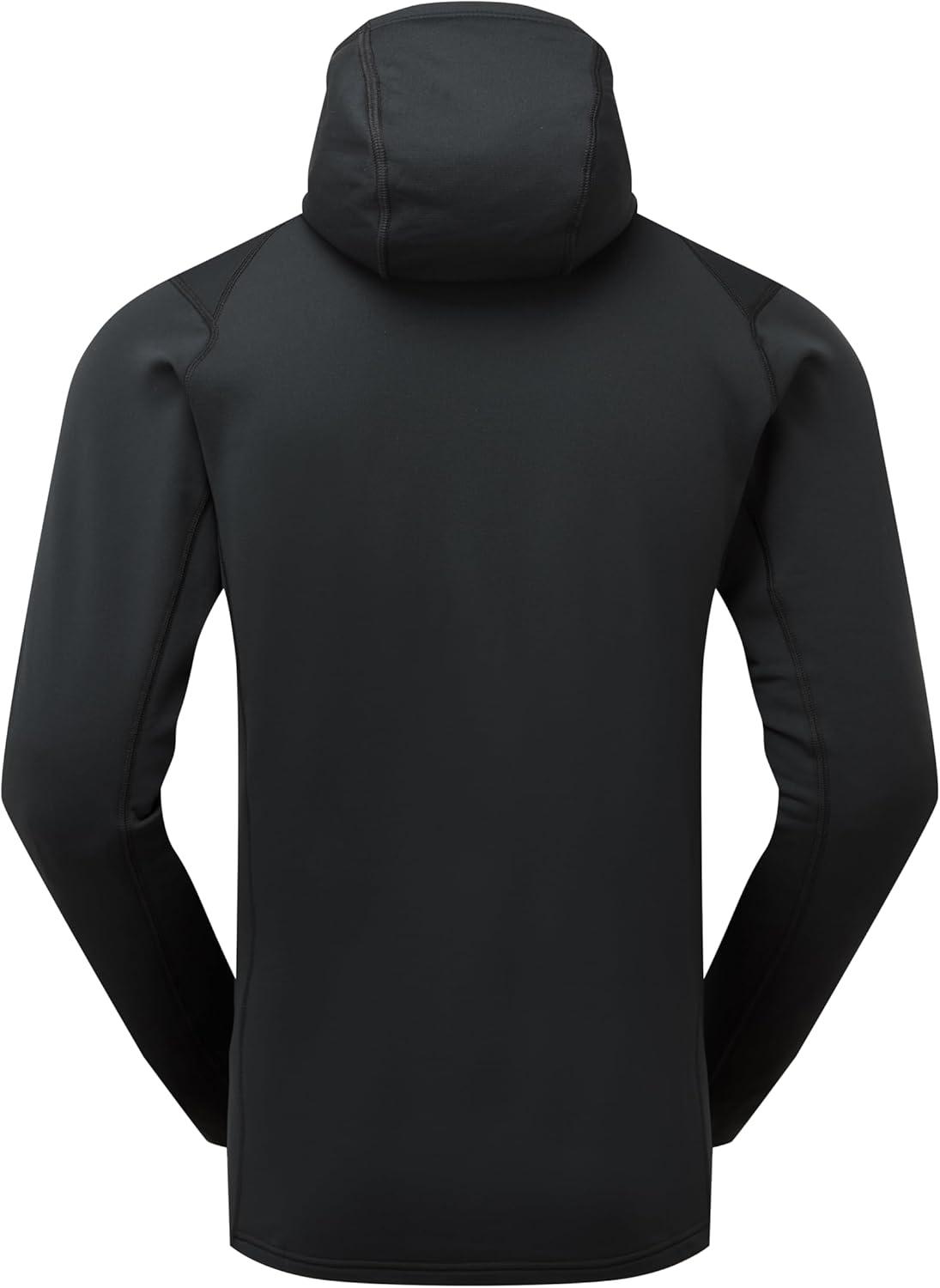 imageRab Mens Superflux Hoody Lightweight Fleece Jacket for Hiking ampamp ClimbingBlack
