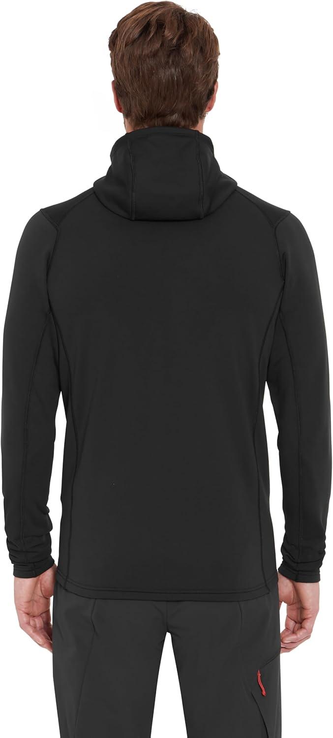 imageRab Mens Superflux Hoody Lightweight Fleece Jacket for Hiking ampamp ClimbingBlack