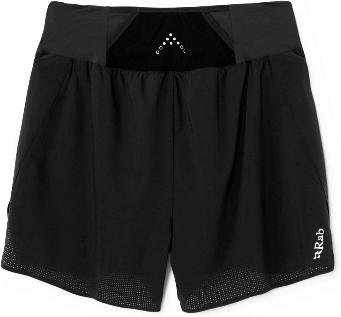 imageRab Mens Talus Light Shorts Ultralight QuickDrying Shorts for Trail Running ampamp HikingEbony