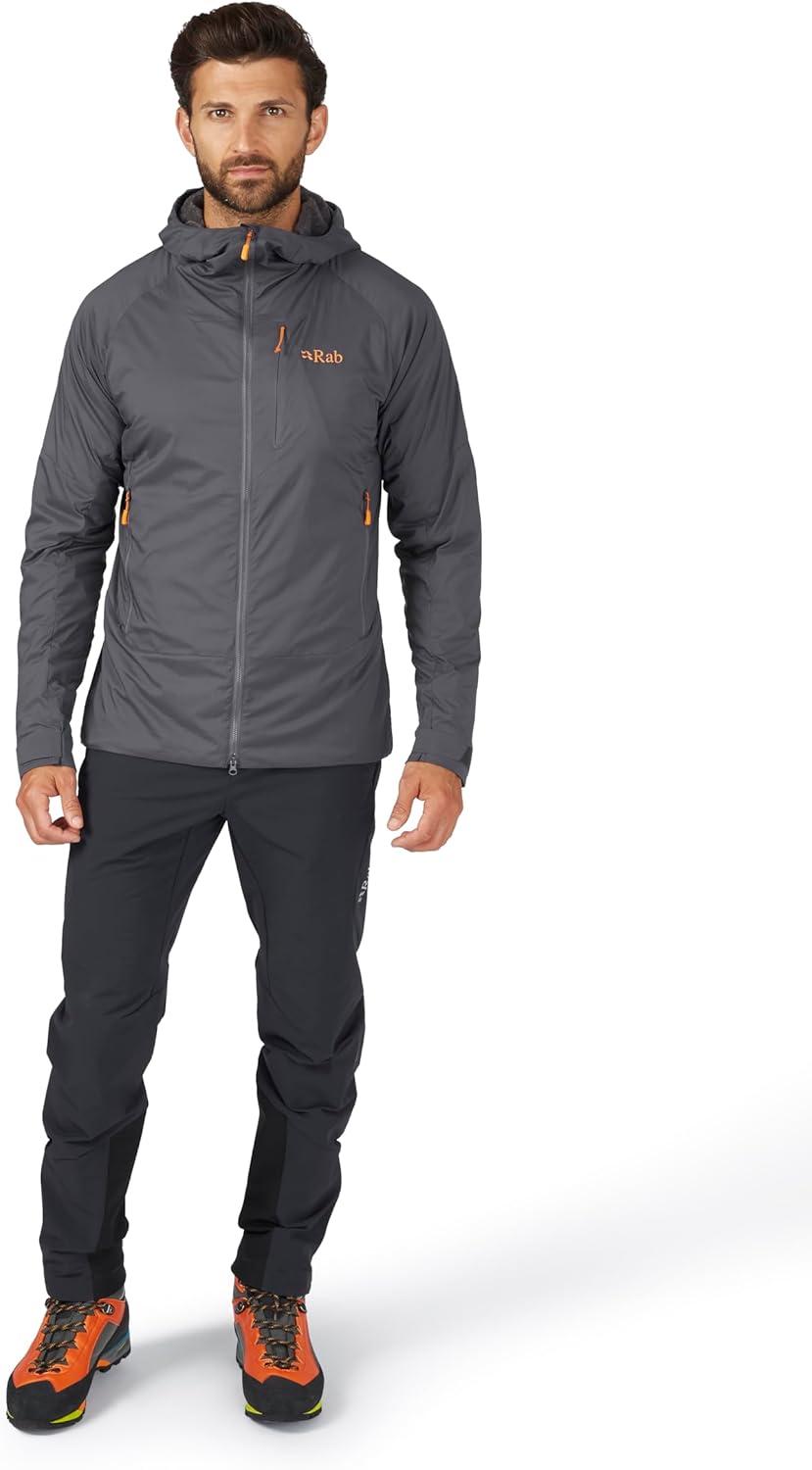 imageRab Mens VR Summit Softshell Jacket Lightweight Breathable Coat for Skiing ampamp ClimbingGraphene