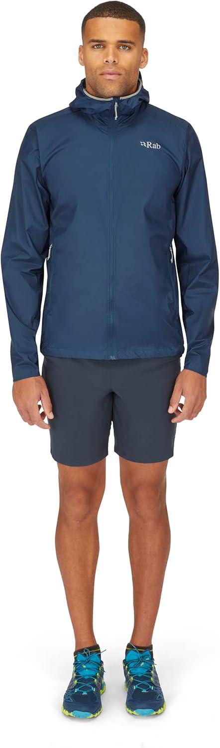 imageRab Mens Vital Windshell HoodyTempest Blue