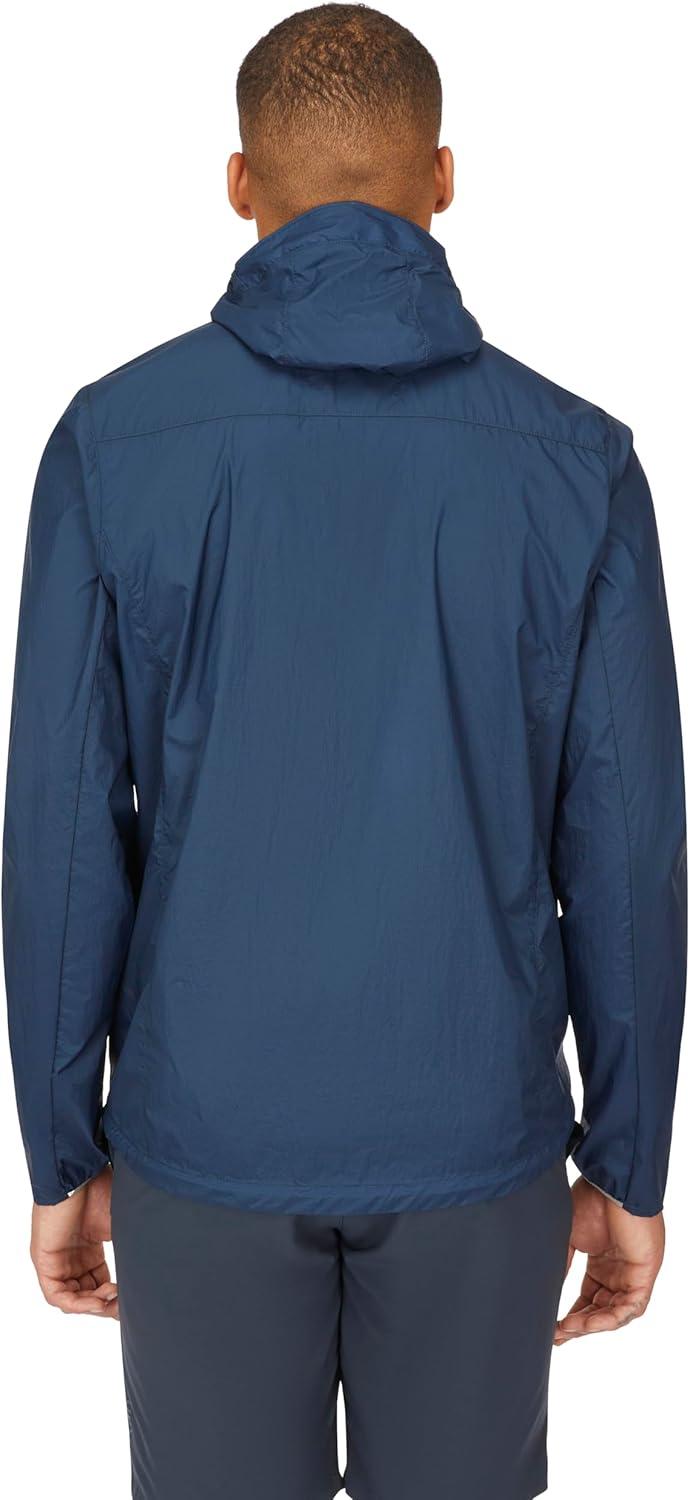imageRab Mens Vital Windshell HoodyTempest Blue
