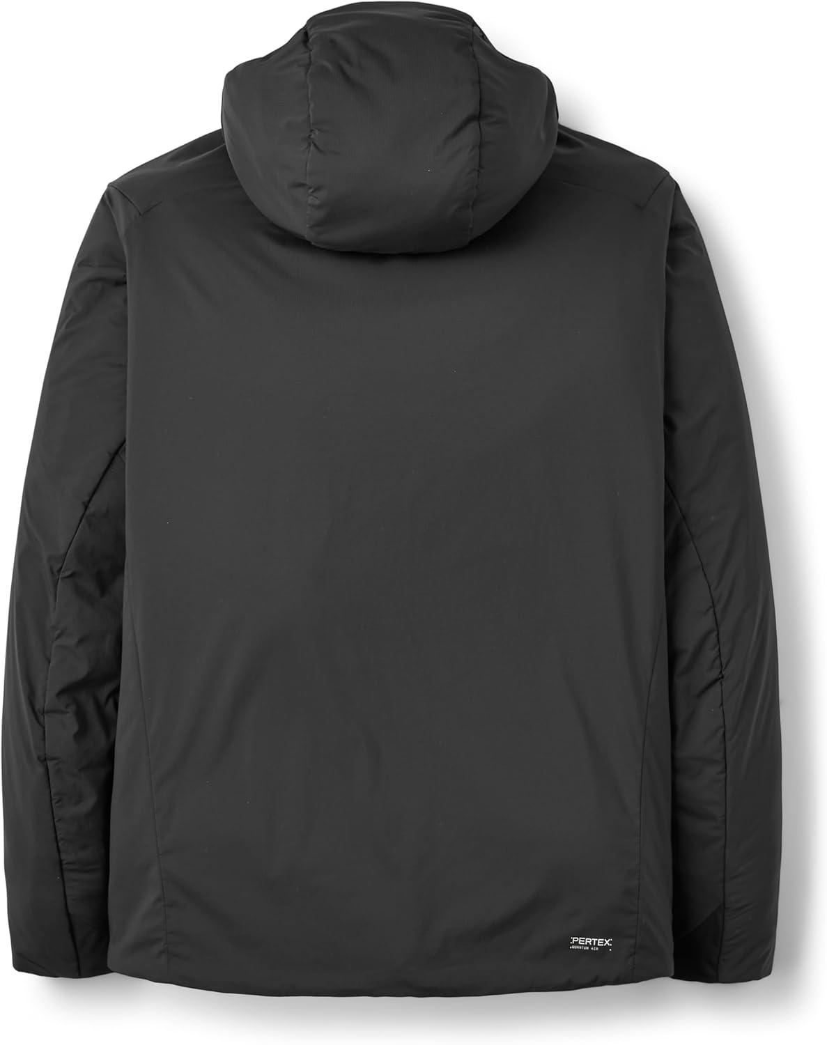 imageRab Mens Xenair Alpine Light Hooded Insulated Jacket for Hiking ampamp MountaineeringBlack