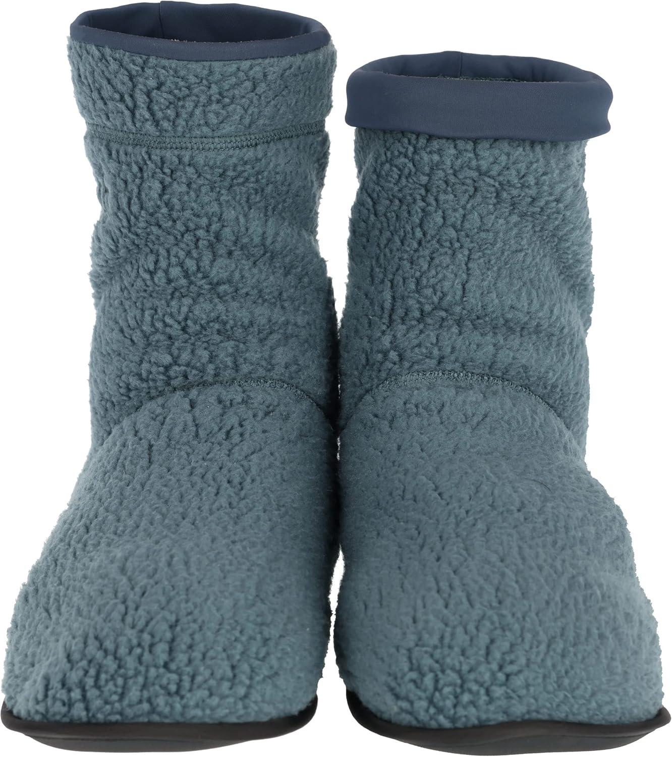 imageRab Outpost Hut Boot Fleece Booties for Camping Climbing and SkiingOrion Blue