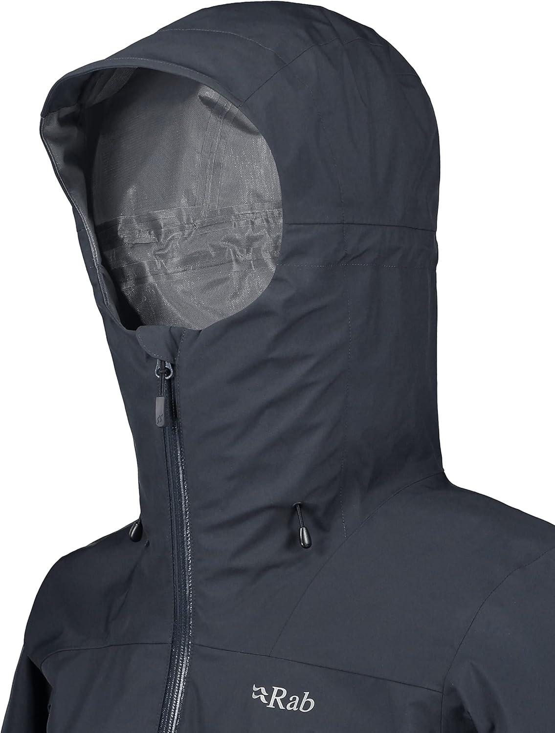 imageRab Womens Arc Eco Waterproof Breathable Jacket for Hiking ampamp SkiingBeluga