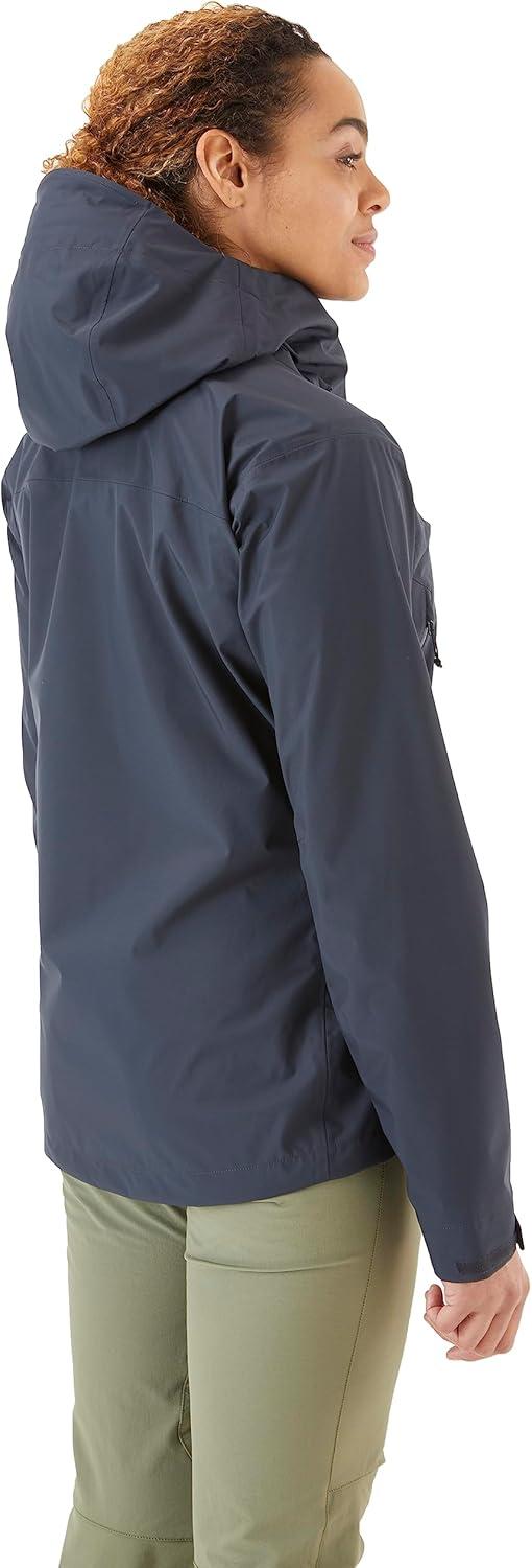 imageRab Womens Arc Eco Waterproof Breathable Jacket for Hiking ampamp SkiingBeluga