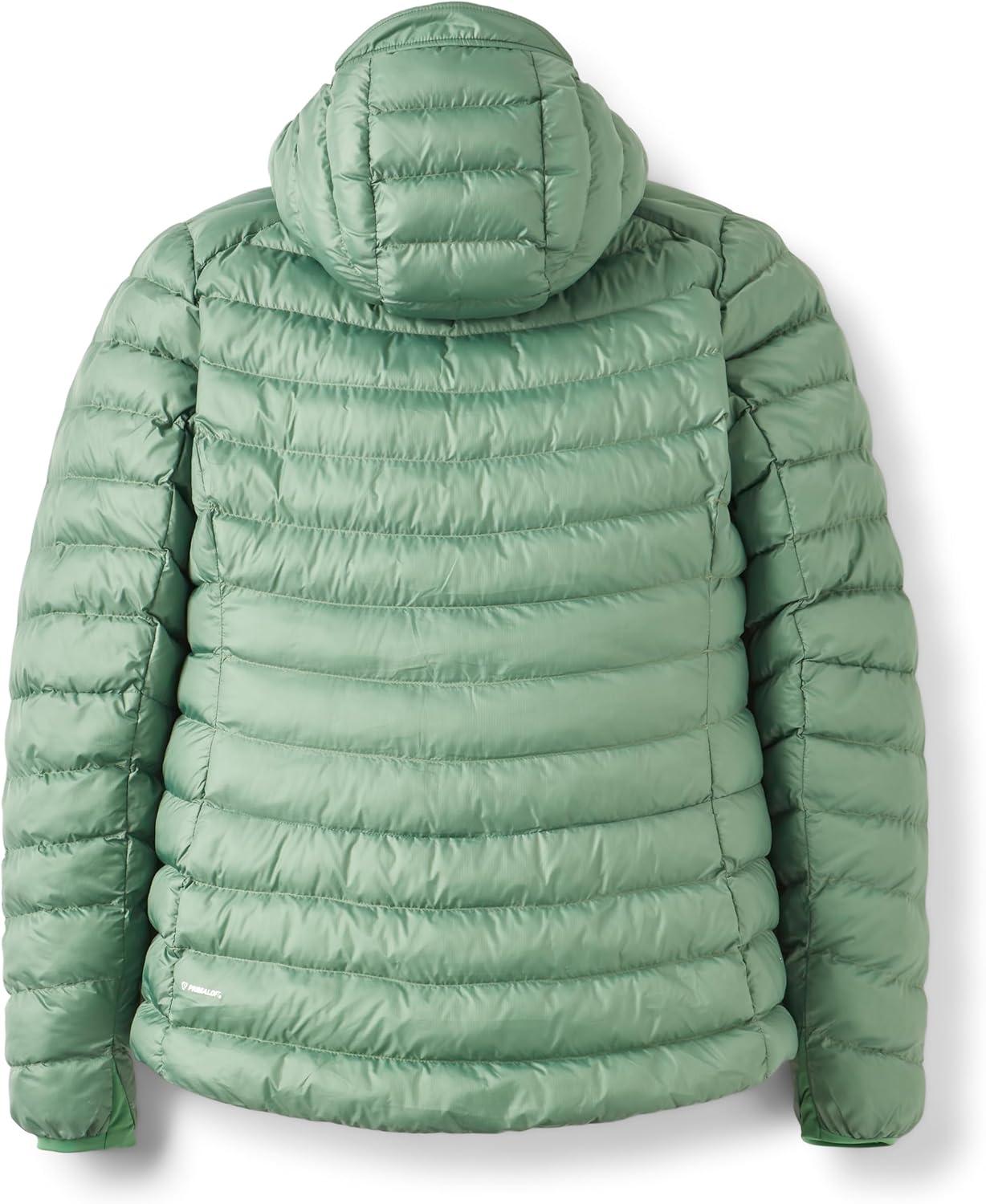 imageRab Womens Cirrus Alpine Jacket Lightweight Insulated Coat for Climbing ampamp MountaineeringDark Fig Green