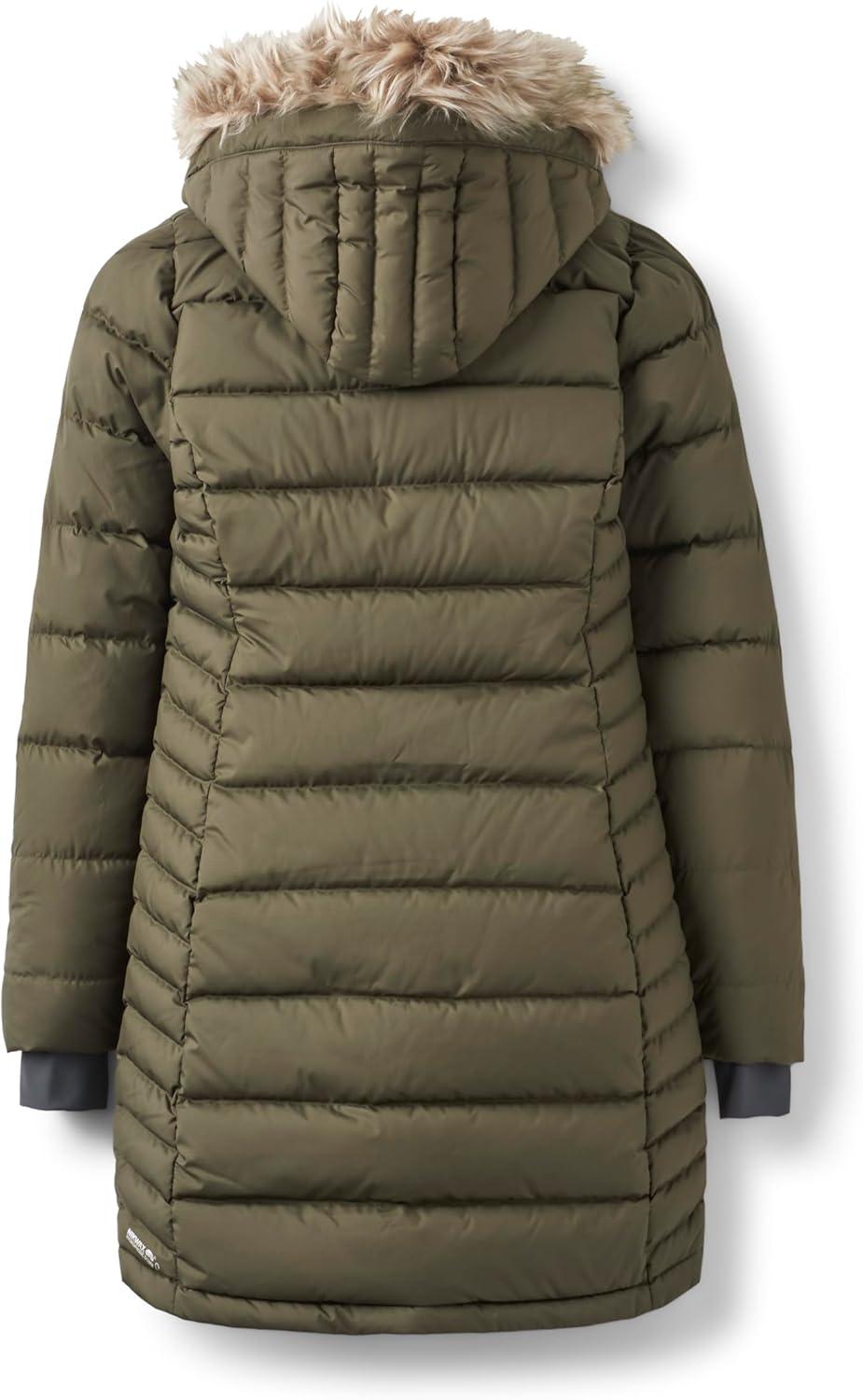 imageRab Womens Deep Cover 700Fill Long Down Parka Winter Coat for Hiking ampamp ApresSkiArmy