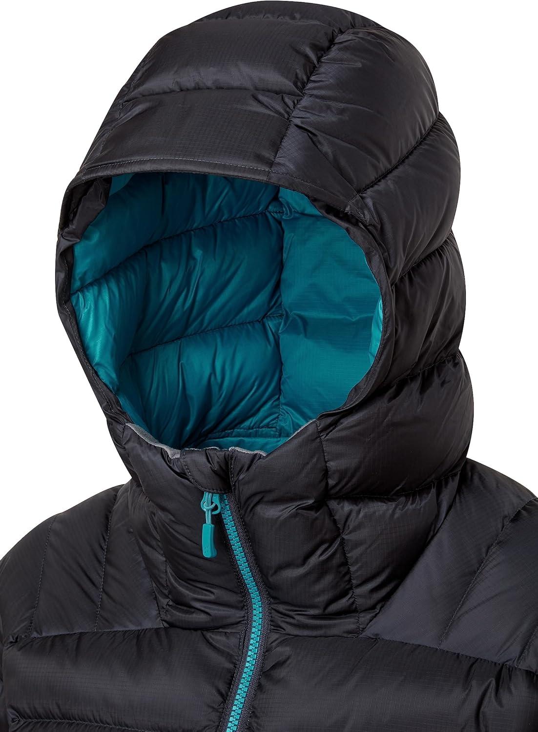 imageRab Womens Electron Pro 800Fill Down Hooded Jacket for Climbing ampamp MountaineeringBeluga