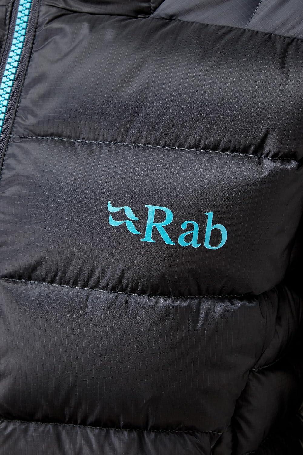 imageRab Womens Electron Pro 800Fill Down Hooded Jacket for Climbing ampamp MountaineeringBeluga