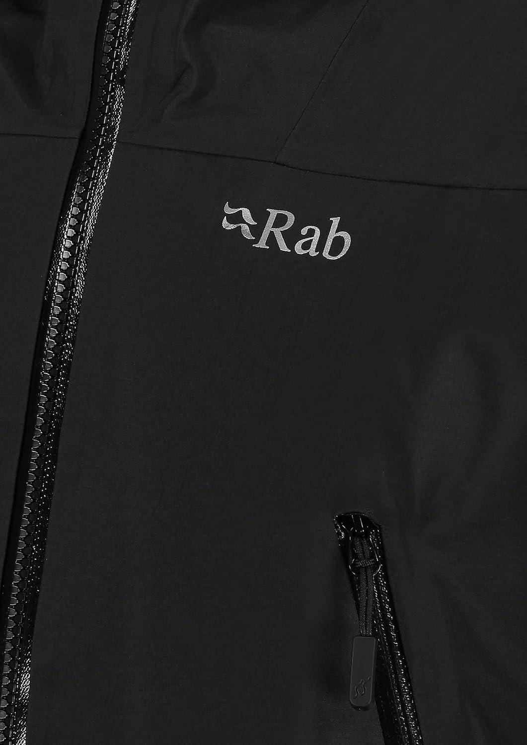 imageRab Womens Kangri GTX Waterproof Breathable GORETEX Jacket for Hiking Climbing ampamp MountaineeringBlack