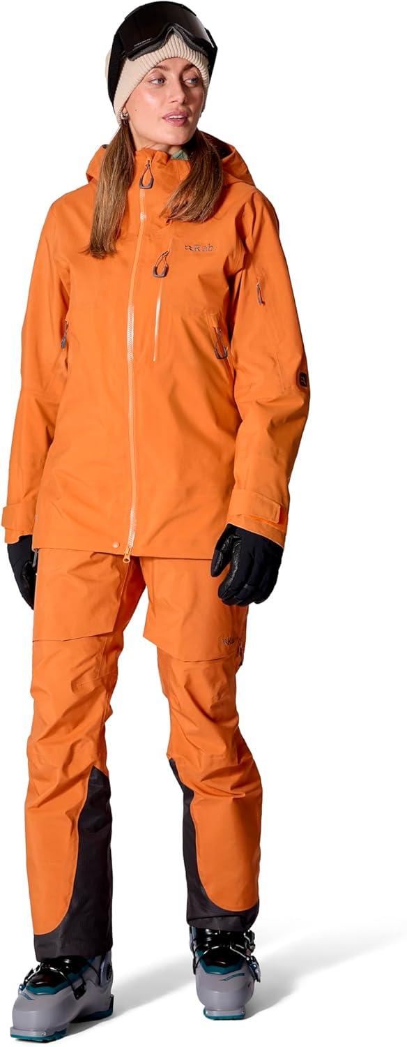 imageRab Womens Khroma Latok GoreTex Pro Jacket GTX Waterproof Breathable Coat for Skiing ampamp MountaineeringDark Melba