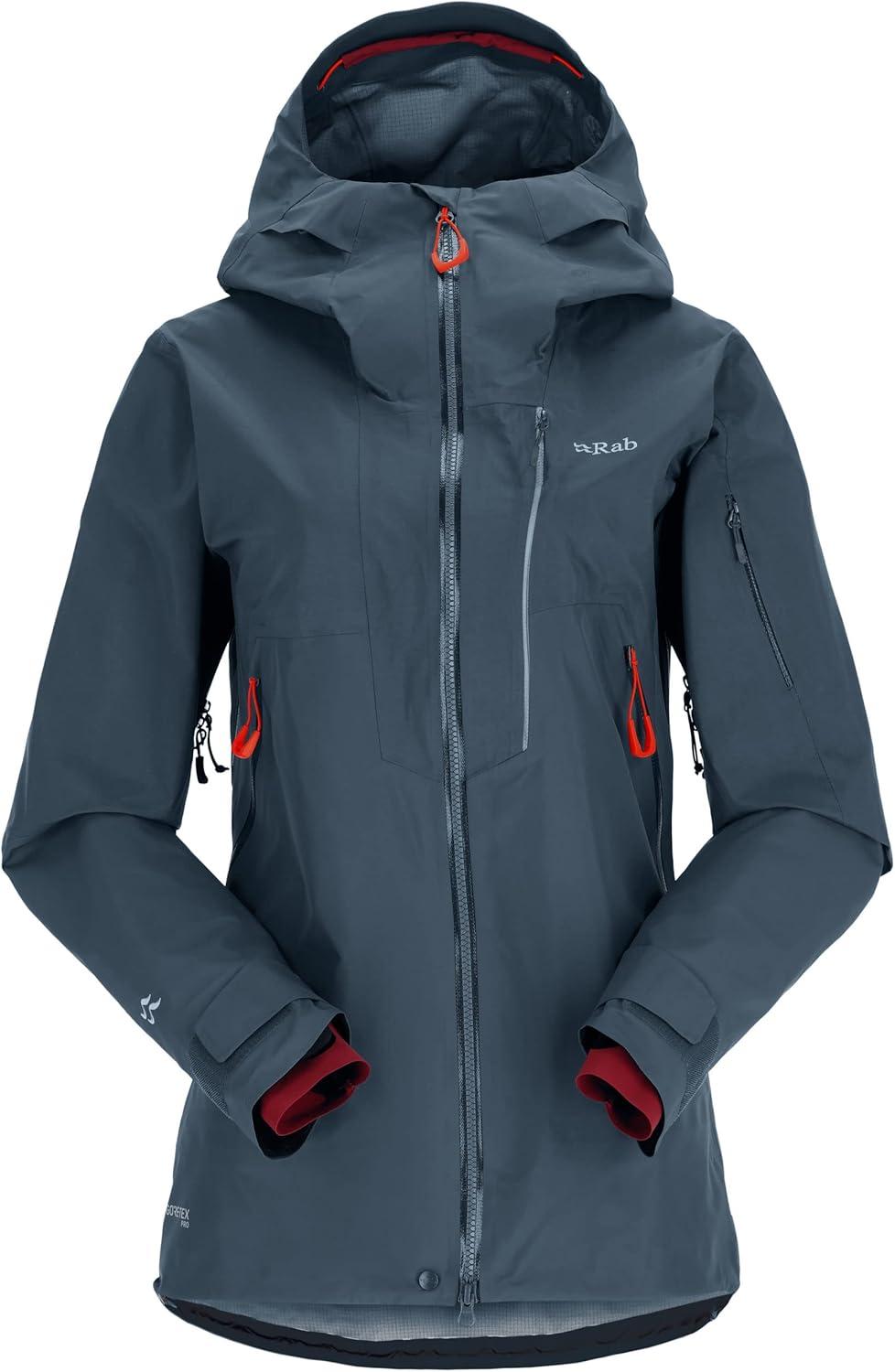 imageRab Womens Khroma Latok GoreTex Pro Jacket GTX Waterproof Breathable Coat for Skiing ampamp MountaineeringOrion Blue
