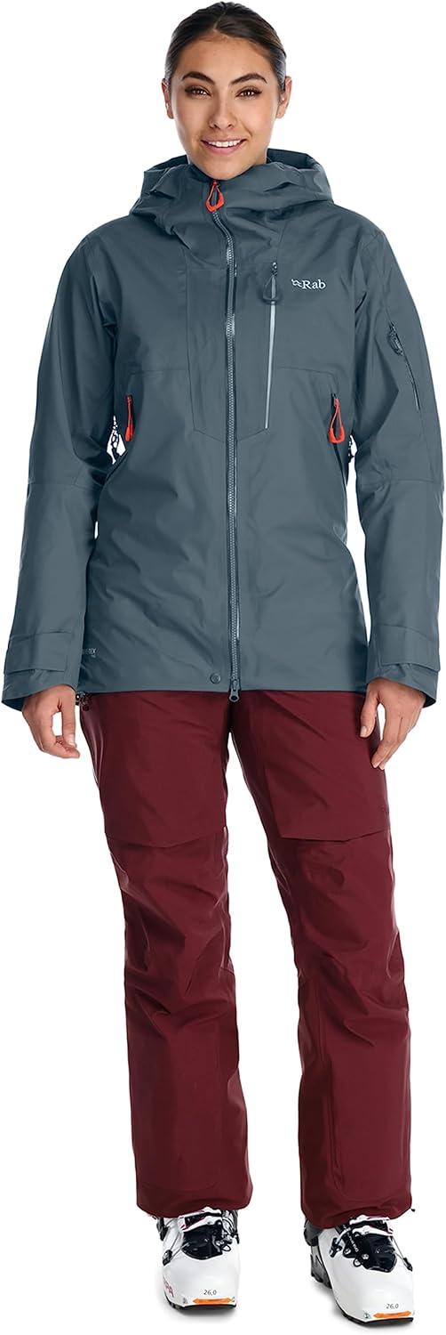 imageRab Womens Khroma Latok GoreTex Pro Jacket GTX Waterproof Breathable Coat for Skiing ampamp MountaineeringOrion Blue
