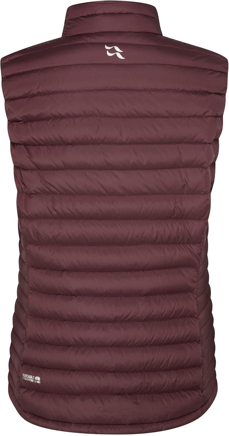 imageRab Womens Microlight Down Vest Insulated Lightweight Gilet for Hiking Trekking ampamp SkiingDeep Heather