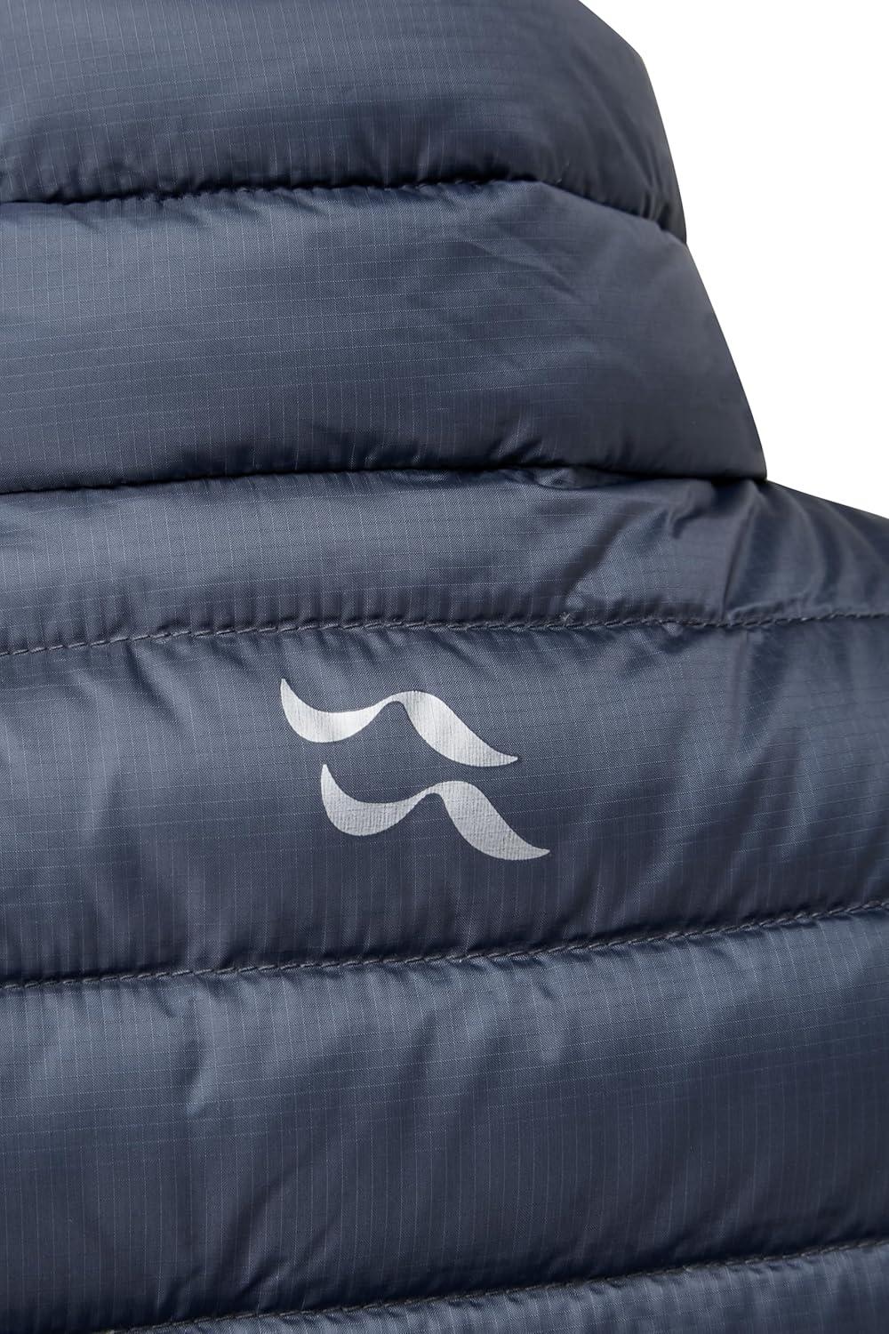 imageRab Womens Microlight Down Vest Insulated Lightweight Gilet for Hiking Trekking ampamp SkiingSteel