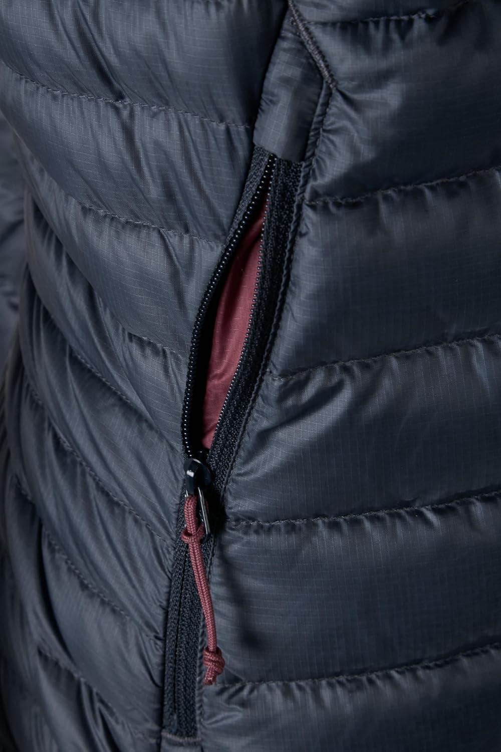 imageRab Womens Microlight Down Vest Insulated Lightweight Gilet for Hiking Trekking ampamp SkiingSteel