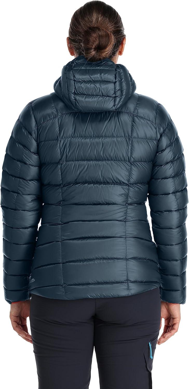 imageRab Womens Mythic Alpine Jacket Down Insulated Coat for Skiing Climbing ampamp MountaineeringOrion Blue