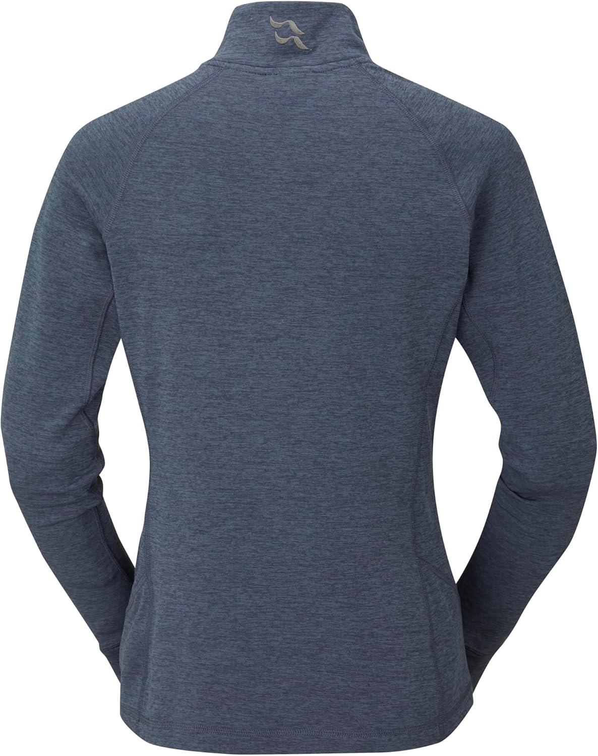 imageRab Womens Nexus PullOn Lightweight Fleece Jacket for Hiking ampamp ClimbingSteel