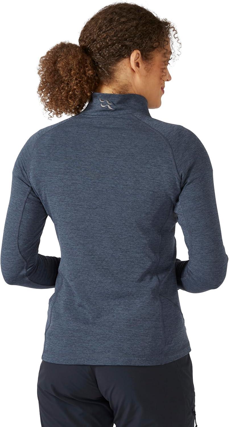 imageRab Womens Nexus PullOn Lightweight Fleece Jacket for Hiking ampamp ClimbingSteel
