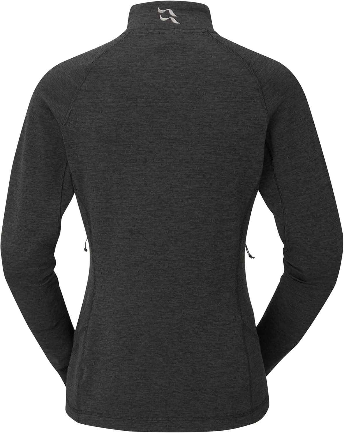 imageRab Womens Nexus Stretch Fleece Jacket Lightweight for Hiking Climbing ampamp LayeringBlack