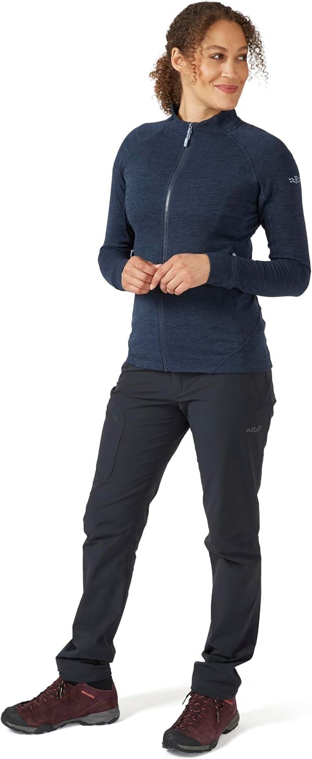 imageRab Womens Nexus Stretch Fleece Jacket Lightweight for Hiking Climbing ampamp LayeringDeep Ink