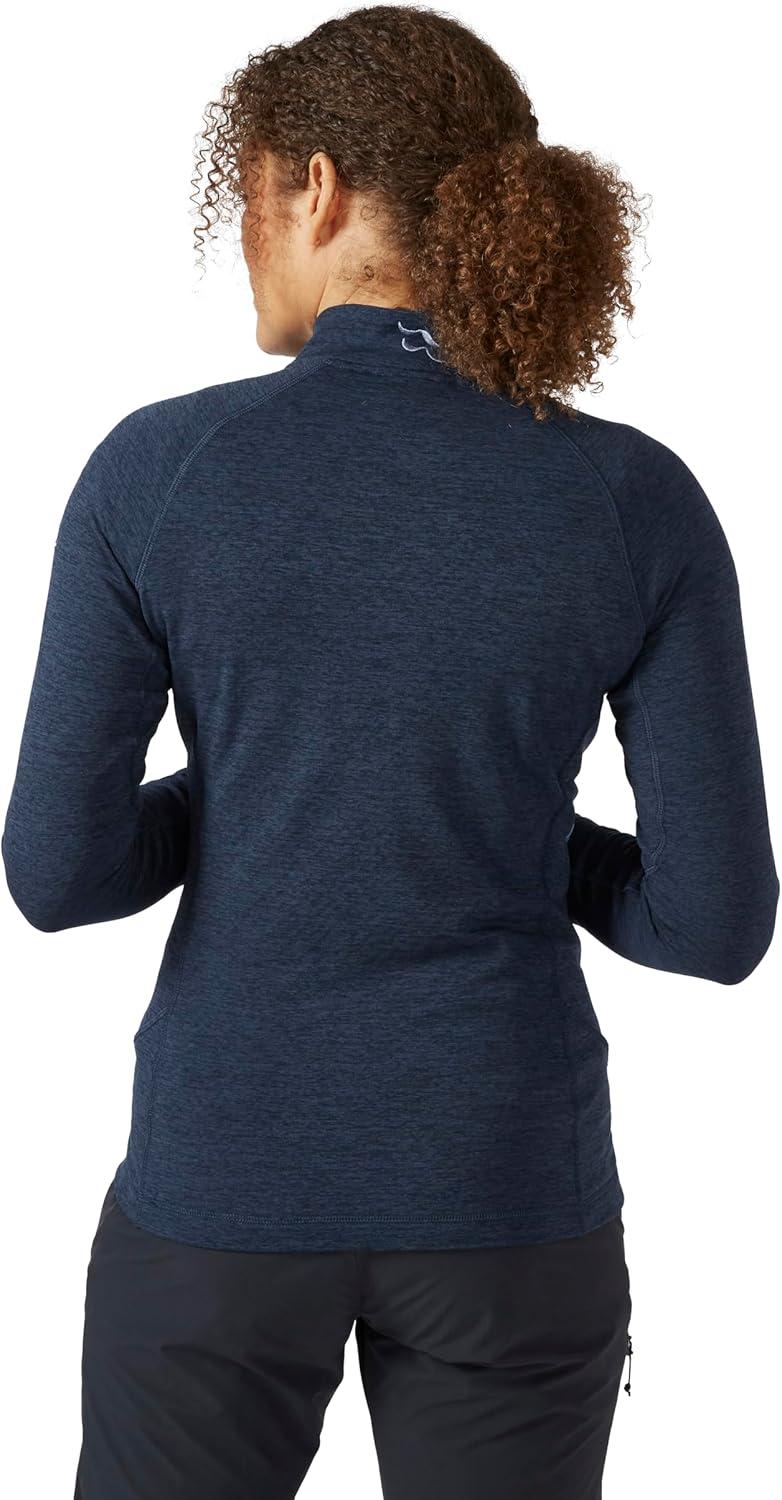 imageRab Womens Nexus Stretch Fleece Jacket Lightweight for Hiking Climbing ampamp LayeringDeep Ink