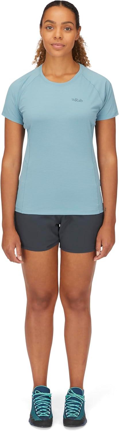 imageRab Womens Sonic Tee Lightweight Breathable ShortSleeve TShirt for Trail Running ampamp HikingCitadel