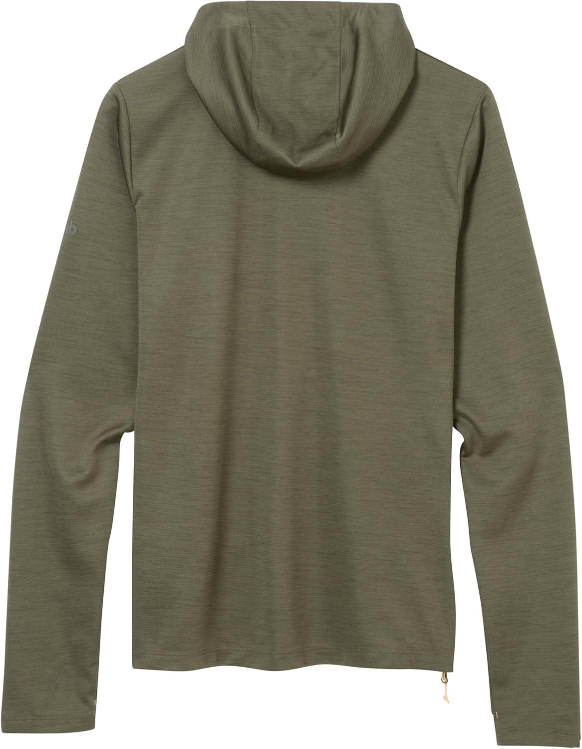 imageRab Womens Staden Hoody Lightweight Breathable Hooded Midlayer for Hiking ampamp ClimbingArmy