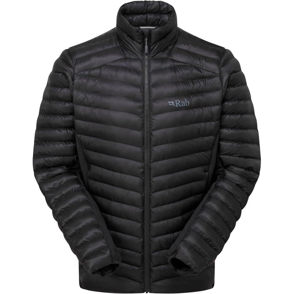 imageRab Mens Cirrus Flex Jacket Lightweight Insulated Puffy Coat for Hiking Skiing ampamp ClimbingBlack