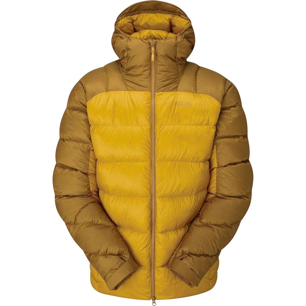 imageRab Mens Neutrino Pro Hoody  Lightweight Warm Down Coat for Climbing ampamp MountaineeringFootprintSahara