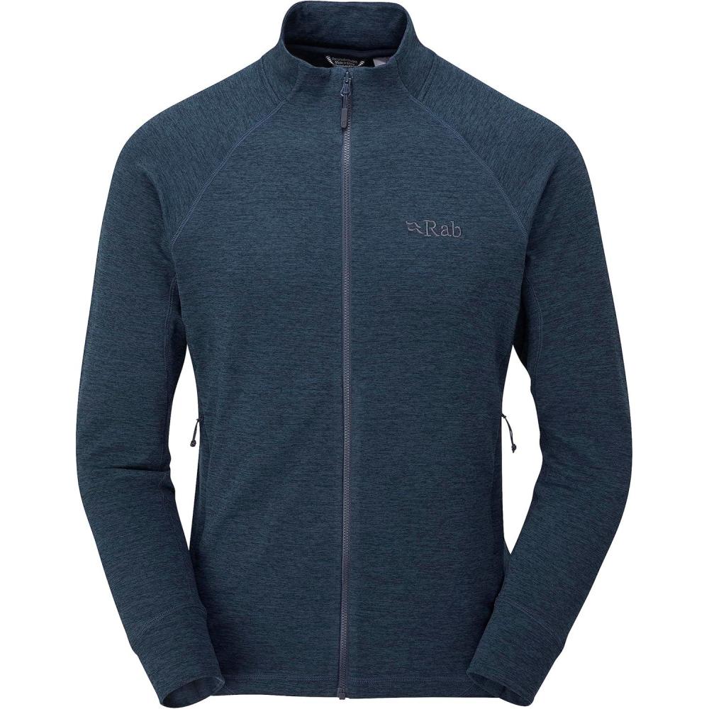 imageRab Mens Nexus Stretch Fleece Jacket Lightweight for Hiking Climbing ampamp LayeringDeep Ink