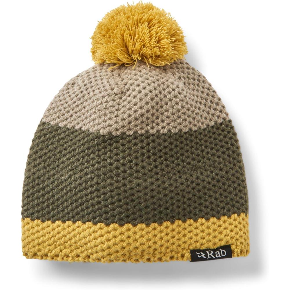 imageRab Monzino Bobble Beanie  Warm Skull Cap for Hiking Climbing ampamp SkiingArmy