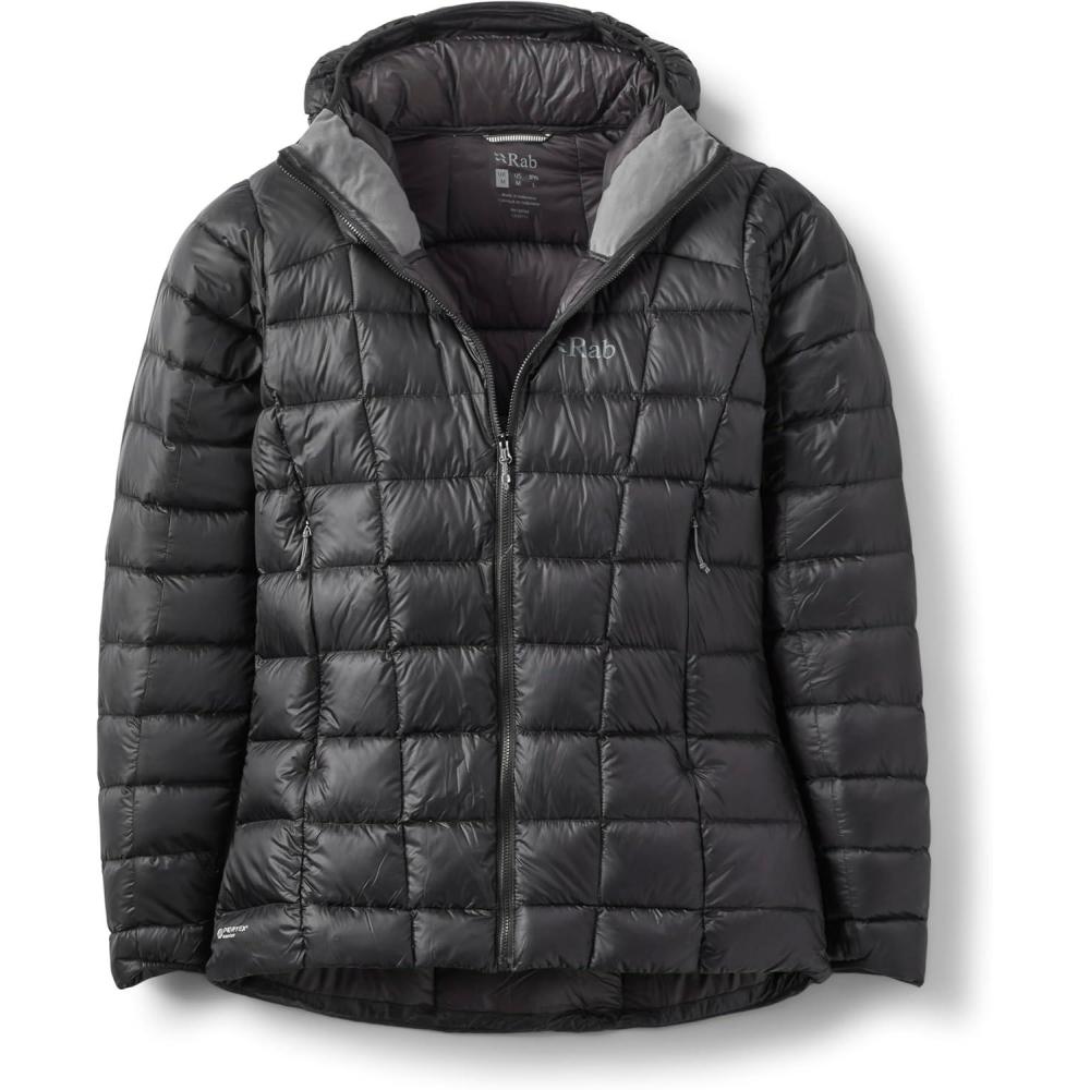 imageRab Womens Mythic Alpine Jacket  Down Insulated Coat for Skiing Climbing ampamp MountaineeringBlack