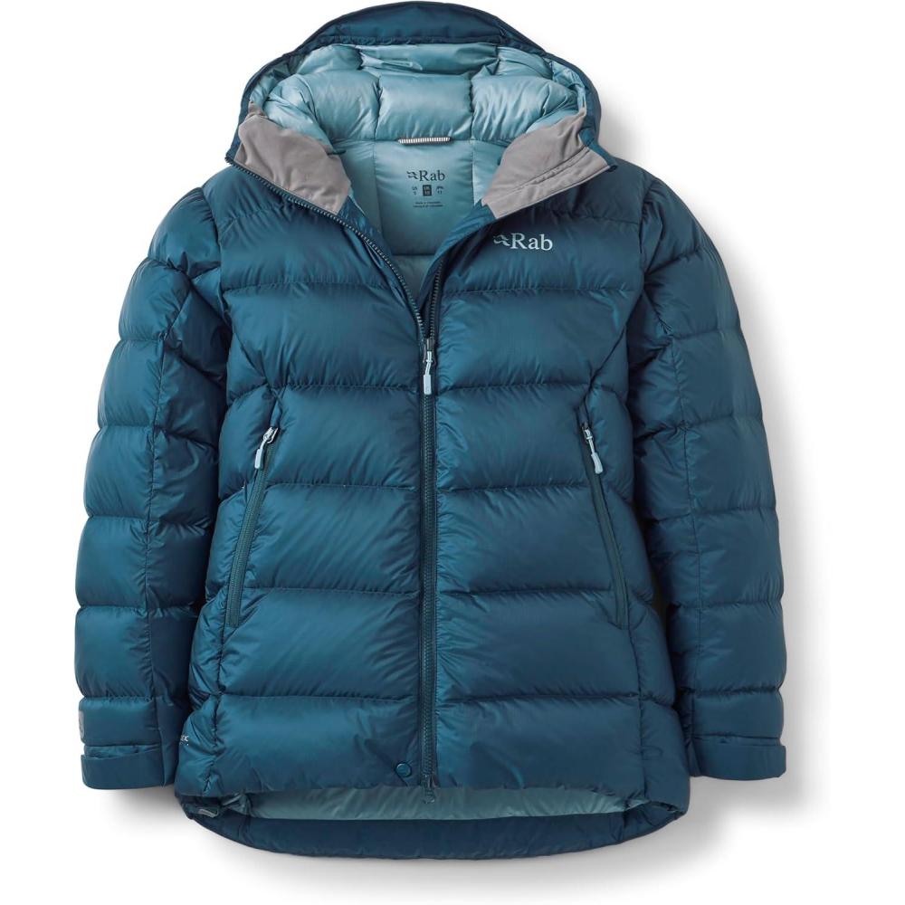 imageRab Womens Neutrino Pro Hoody  Lightweight Warm Down Coat for Climbing ampamp MountaineeringTempest Blue