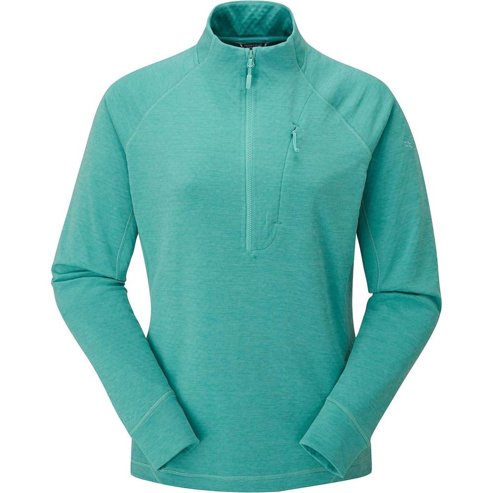 imageRab Womens Nexus PullOn  Lightweight Fleece Jacket for Hiking ampamp ClimbingGlacier Blue