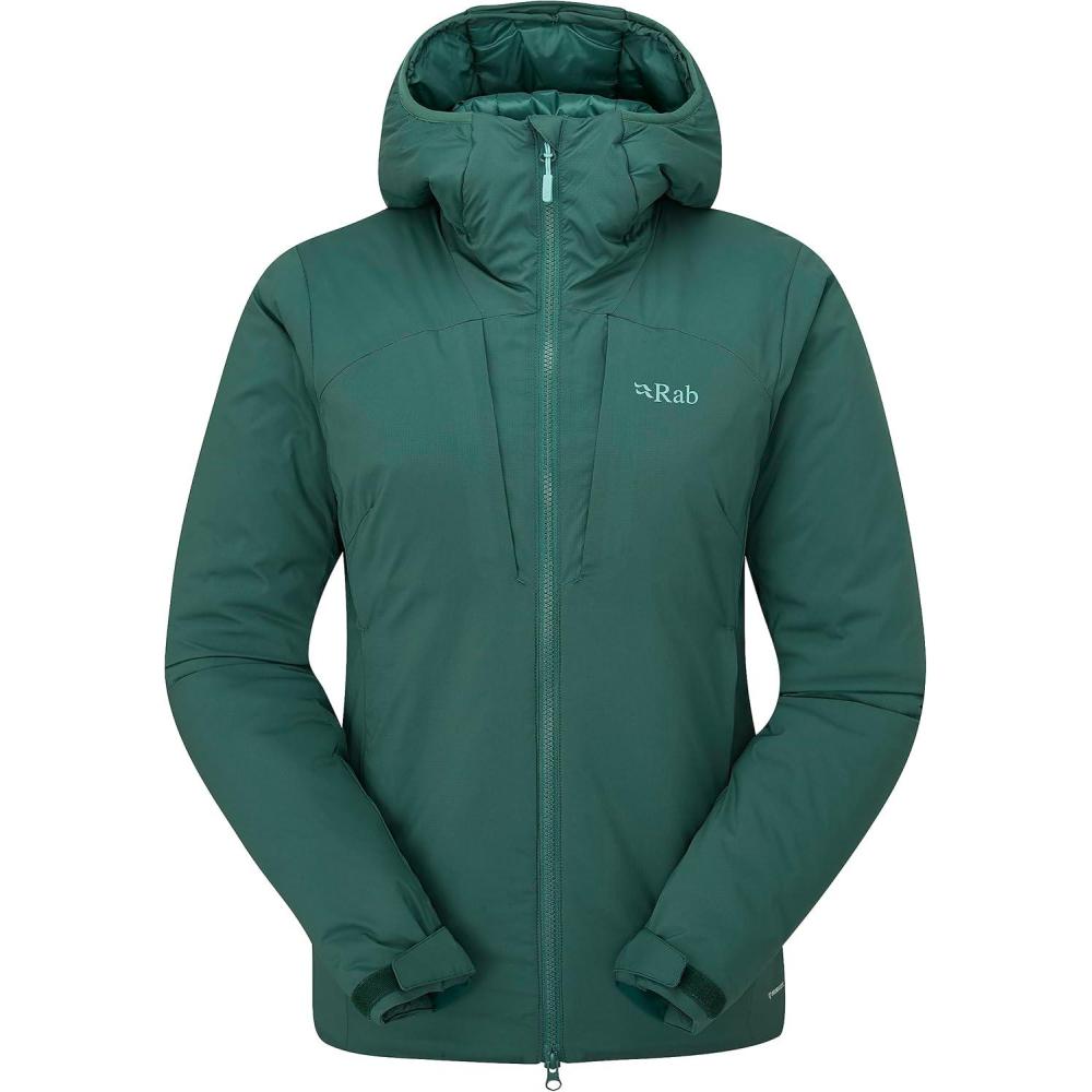 imageRab Womens Xenair Alpine Jacket WmnsGreen Slate