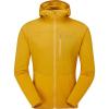 imageRab Mens Ascendor Summit FullZip Lightweight Hooded Fleece Jacket for Climbing Hiking ampamp MountaineeringSahara